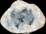 Celestine (Celestite) Crystal Geode - Madagascar #52889-1